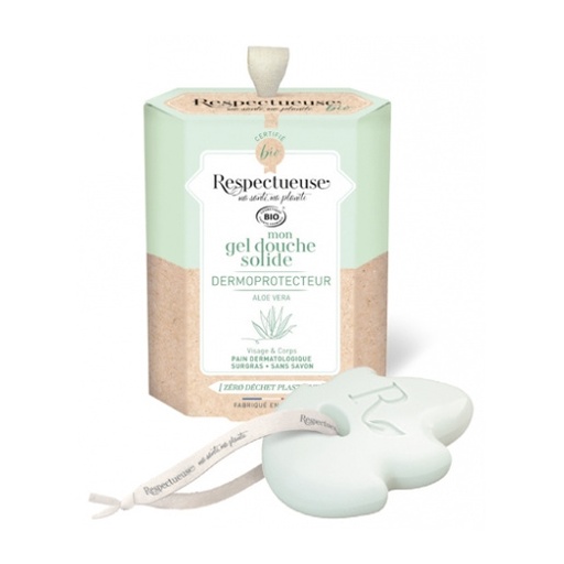 Respectueuse Mon Gel Douche Solide Dermoprotecteur Bio 75 g