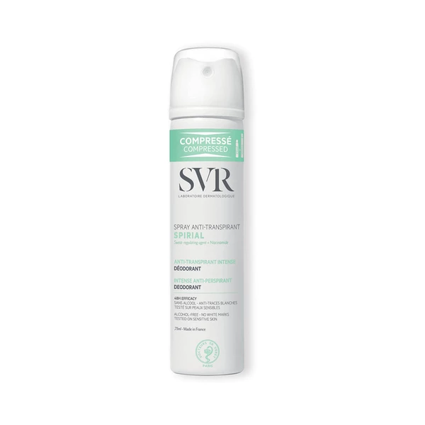 Spirial Spray Anti-Transpirant 75ml SVR