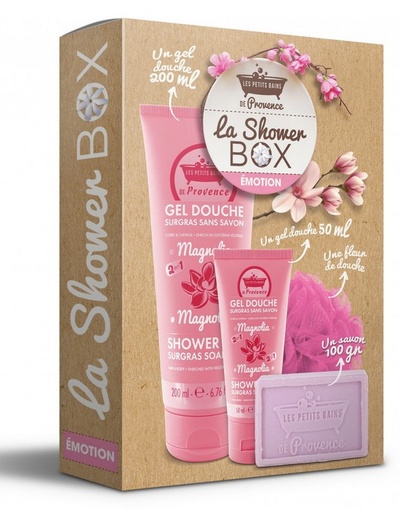 Shower Box Emotion Les Petits Bains de Provence — Emballage abîmé