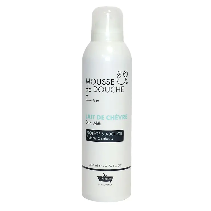 Mousse de Douche Lait de Chèvre Les Petits Bains de Provence