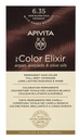Coloration Permanente 6.35 Blond Foncé Doré Acajou My Color Elixir Apivita