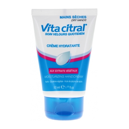Vita Citral Soin Velours Quotidien Crème Hydratante Mains Sèches 50 ml