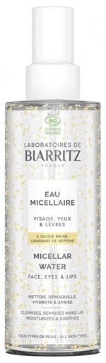 Eau Micellaire Bio 200 ml Laboratoires de Biarritz 